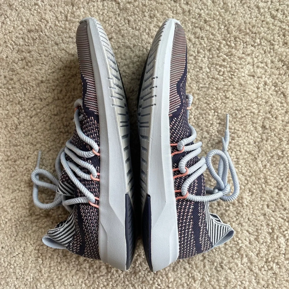 Fabletics Culver Knit Abyss Blue Violet Pink Train Performance Sneaker Size 7.5